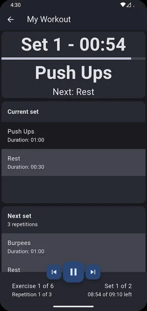 Just Another Workout Timer